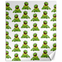 Kermit The Frog Canvas 8  X 10  by Valentinaart