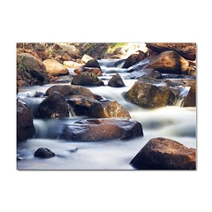 River Nature Stream Brook Water Rocks Landscape Sticker A4 (100 Pack) by danenraven