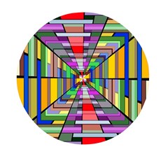 Art Background Abstract Mini Round Pill Box (pack Of 3) by artworkshop
