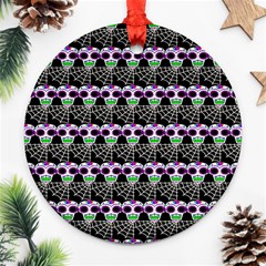 Skullspider Ornament (round) by Sparkle