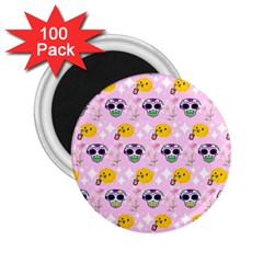 Skullsun 2 25  Magnets (100 Pack)  by Sparkle