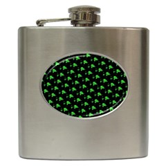 Pixels Hip Flask (6 Oz) by Sparkle