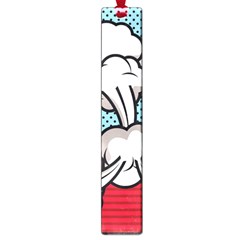 Rays Smoke Pop Art Style Vector Illustration Large Book Marks by Pakemis