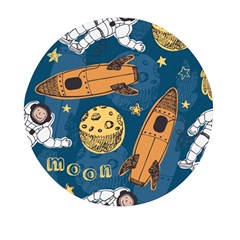 Missile Pattern Mini Round Pill Box (pack Of 5) by Pakemis