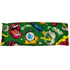 Pop Art Colorful Seamless Pattern Body Pillow Case (dakimakura) by Pakemis