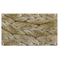 Boat Rope Close Up Texture Banner And Sign 7  X 4  by dflcprintsclothing