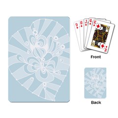 Blue 2 Zendoodle Playing Cards Single Design (rectangle) by Mazipoodles