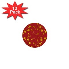 Background Pattern Texture Design 1  Mini Buttons (10 Pack)  by Ravend