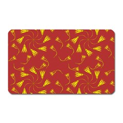 Background Pattern Texture Design Magnet (rectangular) by Ravend