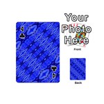 Abstract Tech Modern Pattern Playing Cards 54 Designs (Mini) Front - Club4