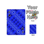 Abstract Tech Modern Pattern Playing Cards 54 Designs (Mini) Front - Spade9