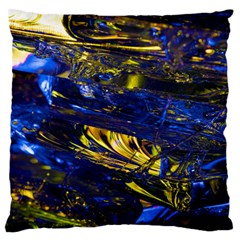 Space Futuristic Shiny Abstraction Flash Colorful Standard Flano Cushion Case (one Side) by Pakemis