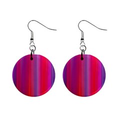 Multicolored Abstract Linear Print Mini Button Earrings by dflcprintsclothing