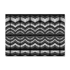 Abstract Geometric Collage Pattern Sticker A4 (10 Pack) by dflcprintsclothing