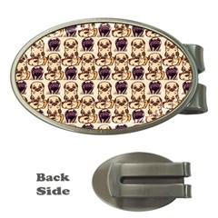 Pugs Money Clips (oval)  by Sparkle