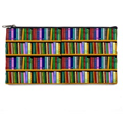 Books On A Shelf Pencil Case by TetiBright