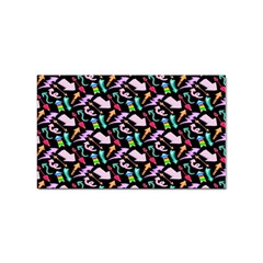 Retro Arrows Sticker Rectangular (10 Pack) by Sparkle