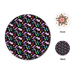 Retro Arrows Playing Cards Single Design (round) by Sparkle