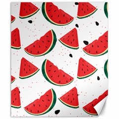 Watermelon Seamless Pattern Canvas 20  X 24  by Jancukart