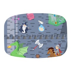 Dnd Mini Square Pill Box by NerdySparkleGoth
