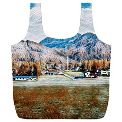 Trentino Alto Adige, Italy  Full Print Recycle Bag (xxl) by ConteMonfrey