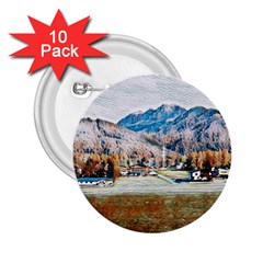 Trentino Alto Adige, Italy  2 25  Buttons (10 Pack)  by ConteMonfrey
