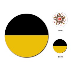 Baden Wurttemberg Flag Playing Cards Single Design (round) by tony4urban
