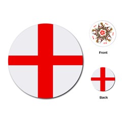 England Playing Cards Single Design (round) by tony4urban