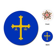 Asturias Playing Cards Single Design (round) by tony4urban