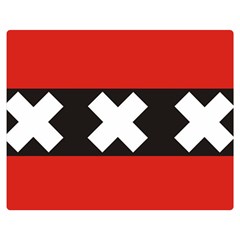 Amsterdam One Side Premium Plush Fleece Blanket (medium) by tony4urban