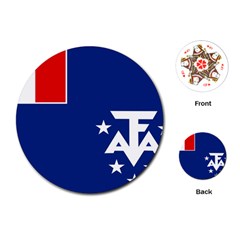 French Southern Territories Playing Cards Single Design (round) by tony4urban