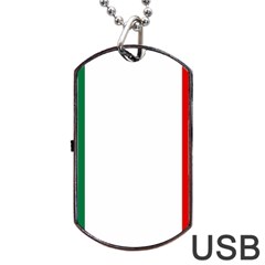 Italy Dog Tag Usb Flash (two Sides) by tony4urban