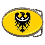 Dolnoslaskie Flag Belt Buckles Front