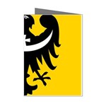 Dolnoslaskie Flag Mini Greeting Cards (Pkg of 8) Left