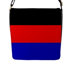 East Frisia Flag Flap Closure Messenger Bag (l) by tony4urban
