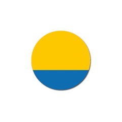 Opolskie Flag Golf Ball Marker by tony4urban