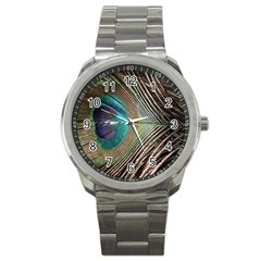 Peacock Sport Metal Watch by StarvingArtisan