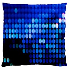 Pattern Blue Logo Standard Premium Plush Fleece Cushion Case (two Sides) by artworkshop