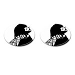 MRN Cufflinks (Oval) Front(Pair)