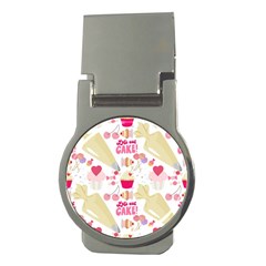 Desserts Pastries Baking Wallpaper Money Clips (round)  by Ravend