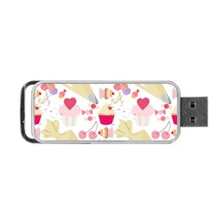 Desserts Pastries Baking Wallpaper Portable Usb Flash (two Sides) by Ravend