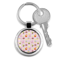 Cupcakes! Key Chain (round) by fructosebat