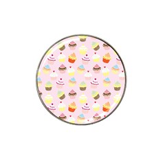 Cupcakes! Hat Clip Ball Marker (4 Pack) by fructosebat