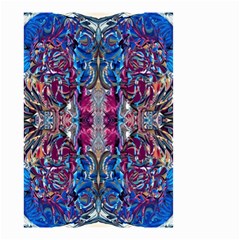 Abstract Blend Repeats Small Garden Flag (two Sides) by kaleidomarblingart