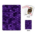 Purple Scales! Playing Cards Single Design (Rectangle) Back