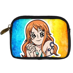 Nami Lovers Money Digital Camera Leather Case by designmarketalsprey31