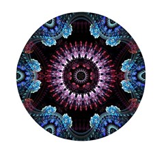 Digitalart Kaleidoscope Mini Round Pill Box by Sparkle
