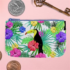 Sheets Tropical Nature Green Plant Large Coin Purse by Ravend
