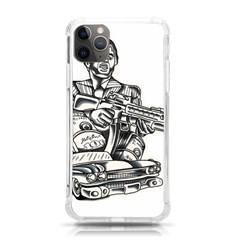 Scarface Movie Traditional Tattoo Iphone 11 Pro Max 6 5 Inch Tpu Uv Print Case by tradlinestyle