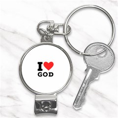 I Love God Nail Clippers Key Chain by ilovewhateva